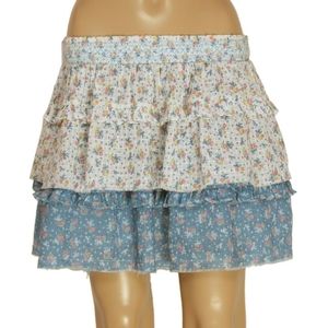 Loveshackfancy Daffodil Skirt Floral XS